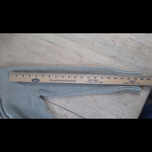 Lands End Canvas chunky button front cardigan - Picture 7 of 11